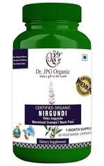 4x Dr. JPG Organic ISO & GMP Certified Nirgundi 60caps for arthritis & joint sup
