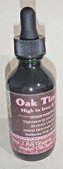 Oak Bark Tincture: Loose teeth, Varicose veins, Diarrhea, Anemia, Skin Tone
