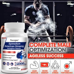 Male Enhancement, Male Supplement, Sex Capsules with Epimedium, American Ginseng
