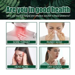 30ml Googeer Herbal Lung Cleanse Spray Oral Relieve Sore Throat Dry Cough Smooth