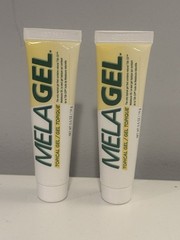 2 Melaleuca MelaGel Tubes Topical Balm 0.5 oz | Tea Tree Oil Natural Formula