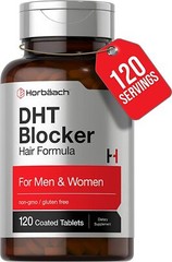 DHT Blocker | 120 Tablets | for Men & Women | Non-GMO, Gluten Free by Horbaach