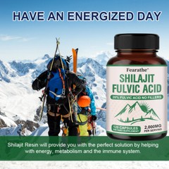 Resin Supplement Fulvic Acid Mineral Blend – Vegan, Gluten-Free, Non-GMO