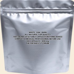WHITE OAK BARK Ever Fresh Ground The Freshest It Can Be 100 V Capsules
