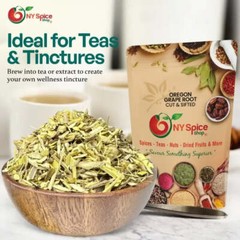 Oregon Grape Root Cut and Sifted Herb by – NY Herb – FREE SHIP