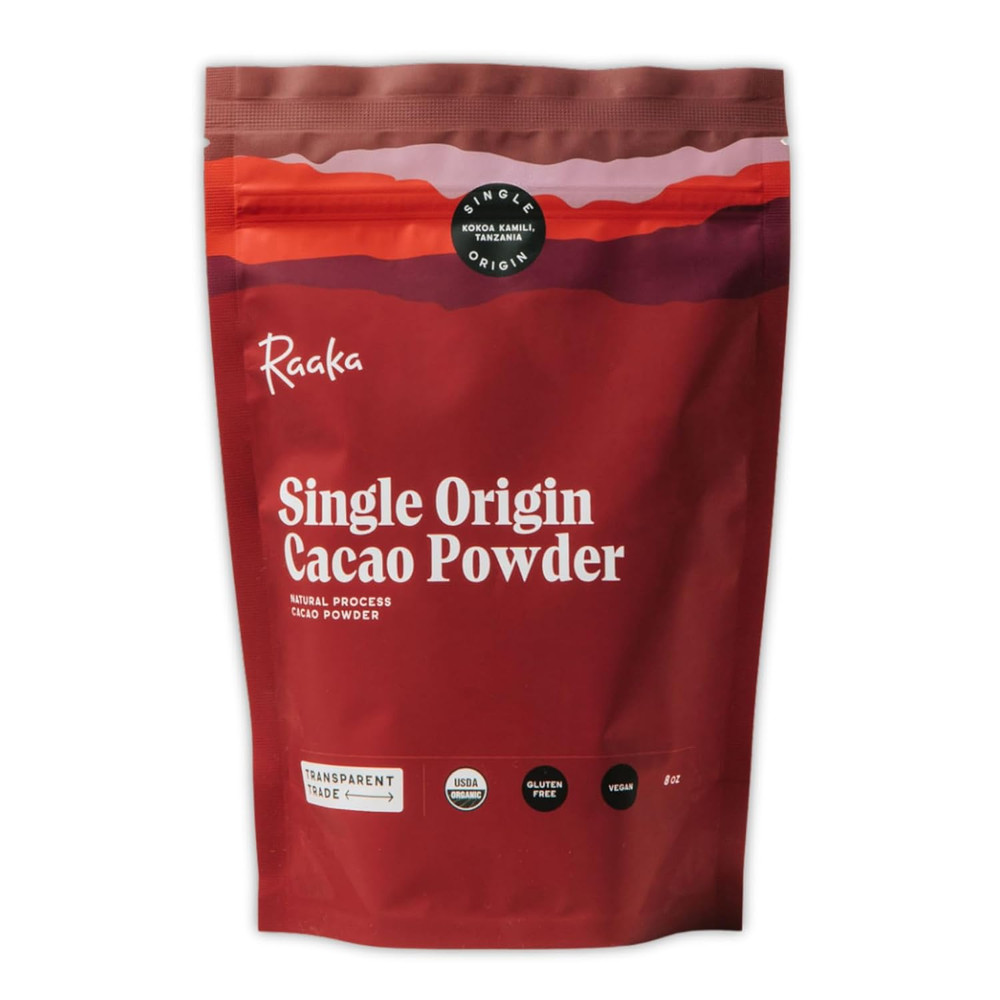 Chocolate Organic Cacao Powder – Unsweetened, Non-Alkalized, Perfect for Baking
