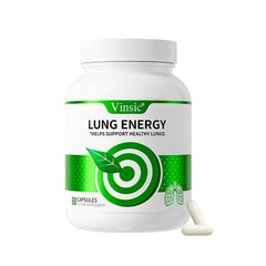 Lung Resilience Formula: Vinsic Lung Energy for Active Living, 60Ct