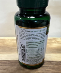 Nature’s Bounty Anxiety Stress Relief Ashwagandha 50 Tablet EXP 10/2028