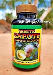 Zapote Blanco ✅ 150 Capsules 300 mg each White Zapote by Plantimex