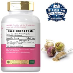 Women’s Maca Root Extract 3200mg Red Yellow Black Lepidium meyenii 150 Capsules
