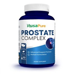 NusaPure Saw Palmetto Complex with B Complex, Nettle Root, Nettle Leaf – 90 C…