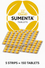 Charak Sumenta Tablets • Herbal Formula for Stress & Calm – (150) Tablets
