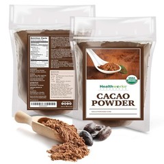 Healthworks Superfoods Organic Cacao Powder – 16 Oz / 1 Lb – Cocoa Chocolate Sub