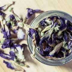 Butterfly Pea Flower | Whole Dried or Powder | Natural Brain & Hormone 1/4/8 oz