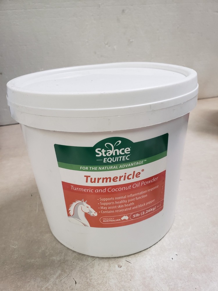 Stance Equitec – Turmericle – Turmeric & Coconut Oil Powder – 5 Lbs
