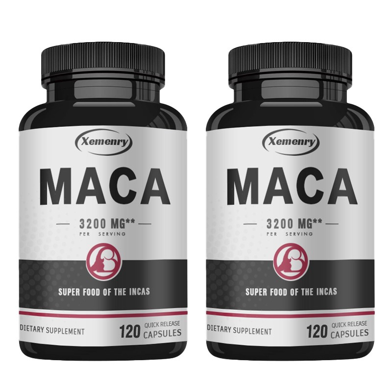 Maca 3200mg 240pcs – Testosterone Boost,Endurance Enhancement,High Efficiency