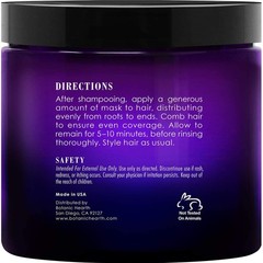 Botanic Hearth Purple Hair Mask | For Blonde, Silver And 8 Fl Oz (Pack of 1)