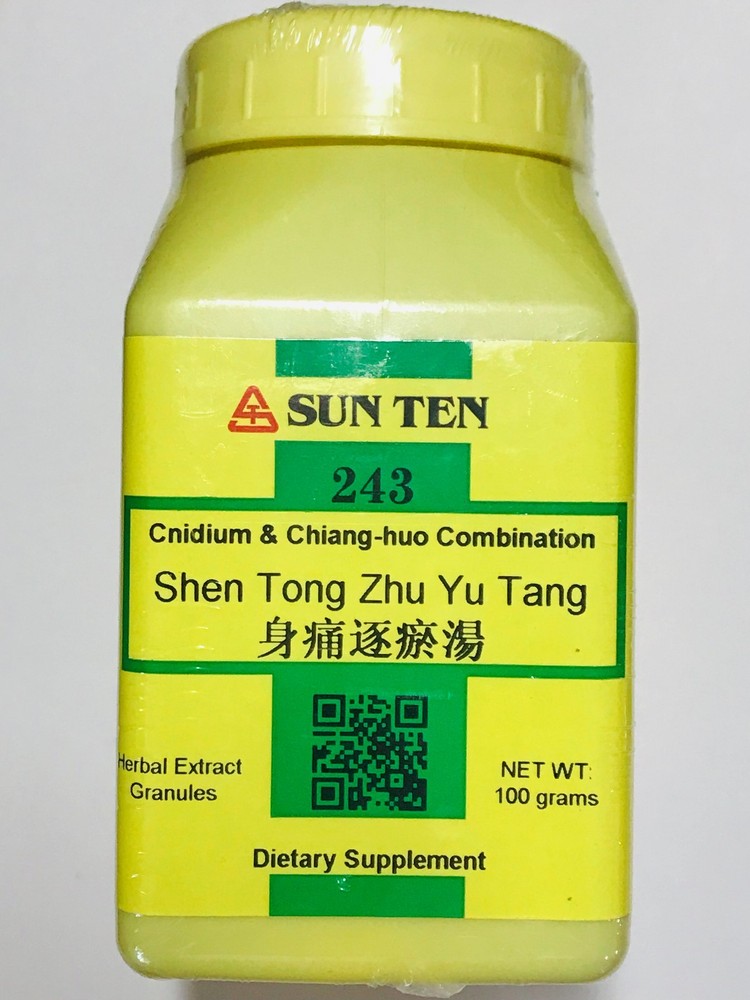SUN TEN – Cnidium & Chiang-Huo Combination, 100gm Granules/Shen Tong Zhu Yu Tang