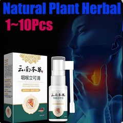 Sore Throat Spray Natural Plant Herbal Extract Effectively Relieve Itchy Spray