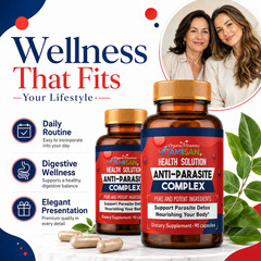 Parasite Cleanse & Detox Intestinal Herbal Dietary Capsule Pills Digestion 180 c
