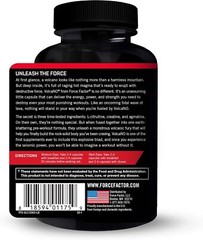 Force Factor Volcano 1520 Mg – Explosive Nitric Oxide Booster 120 Capsules