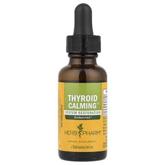 Herb Pharm Thyroid Calming System Restoration 1 fl oz 30 ml Gluten-Free