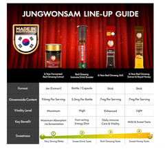 6-Year Korean Red Ginseng 365 | 30 Sticks | Vegan | 7mg Ginsenosides Per Stick