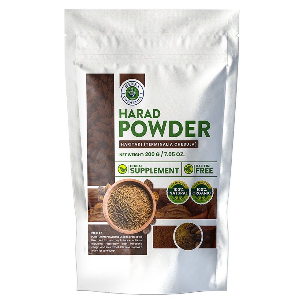 Harad Powder/Terminalia Chebula/Haritaki – Herbal Supplement, Pure | 200 Grams