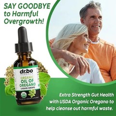 Dr. Bo pure Oil of Oregano Liquid Drops – Immune Support, Herbal Tincture, Gu