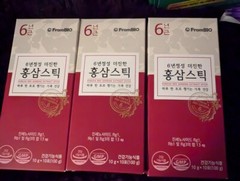 FromBio 6 Years of Perseverance Korean Red Ginseng 10g x 30 Sticks. 300g total