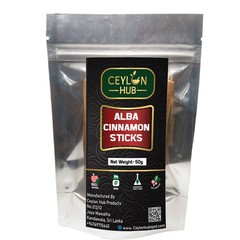 True Alba Ceylon Cinnamon Sticks: 5″ Sri Lankan Luxury Spice Relax Tea 1.7 Oz