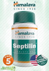Septilin Himalaya Exp9.2025 USA OFFICIAL 5 BOX 300 tablet Care allergic disease