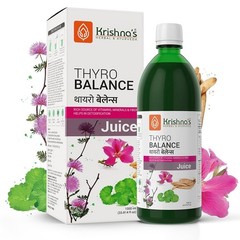 Krishna Herbal Thyro Balance Juice 1L Natural Ayurvedic Support Drink Free Ship