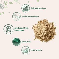 Scoop Included Slippery Elm Powder, 1lb