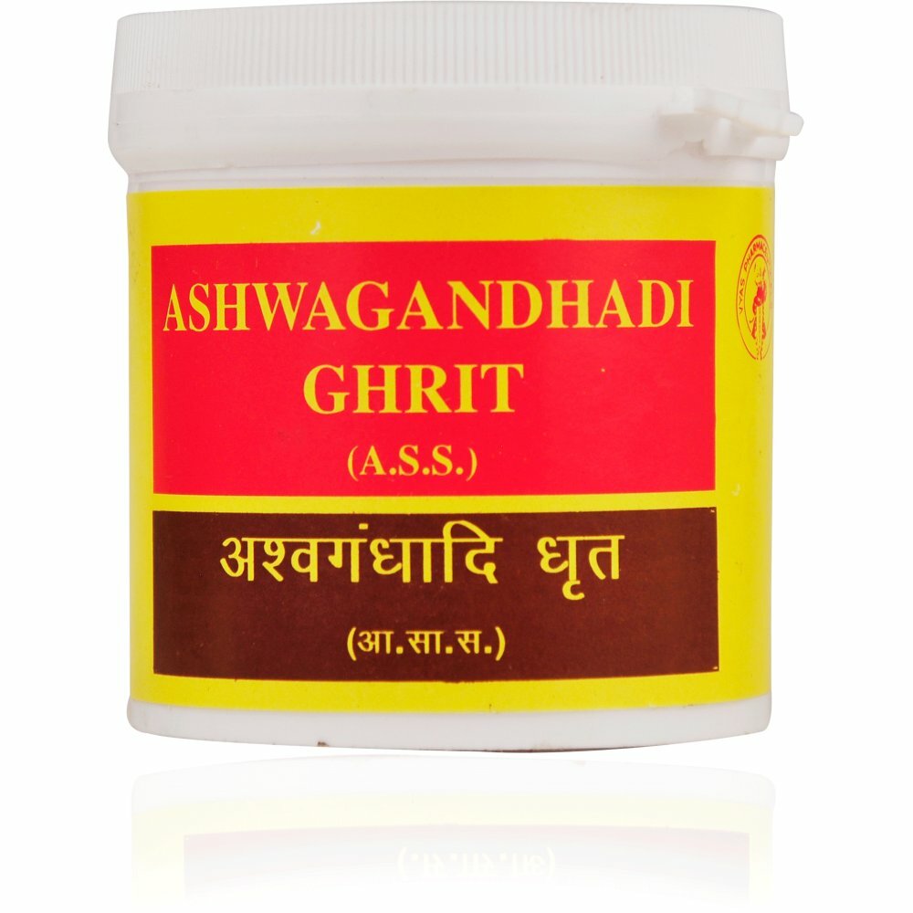 Vyas ASHWAGANDHADI GHRIT 100g, Herbal Ayurvedic General Weakness Fatigue Support
