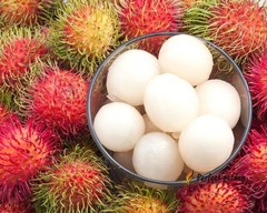 5 Seeds Rambutan Nephelium Lappaceum Sweet Juicy Tropical Malaysia Edible Fruits