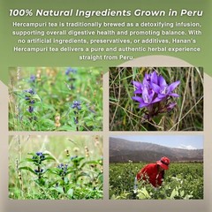 Hercampuri – 100% Natural Gentianella Alborosea 40g – Natural Detox from Peru