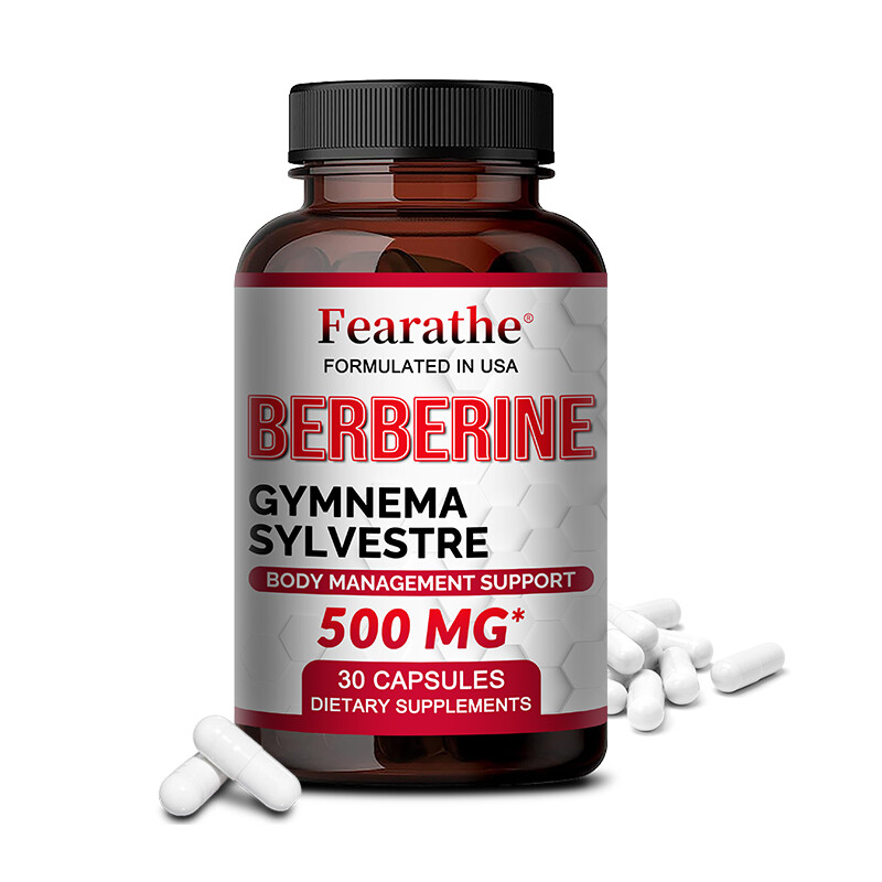 Berberine HCI Vegan Caps – Reduce Cholesterol, Blood Sugar Support