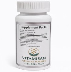 Stem Cell Enhancer with AFA Blue-Green Algae – 60 Gluten-Free Capsules 200mg