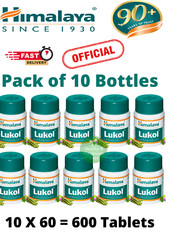 Lukol Himalaya Vaginal Antifungal & Antimicrobial 10 BOX 600 TABS FREE SHIP 2026