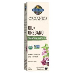 Garden of Life Organics Oil of Oregano Seasonal Drops 1fl oz (30 mL) Liquid, Con
