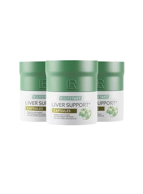 LR LIFETAK Liver Support Capsules Women Men – 30 pcs Set of 3