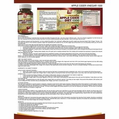 Black Cohosh Women Hormone Balance Support Apple Cider Vinegar Weight Management