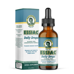 Essiac Daily Drops made with 100% Organic and Wildcrafted herbs