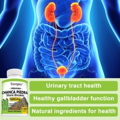 Chacha Piedra Capsules 1600 Mg Phyllanthus Niruri, Stone Crusher