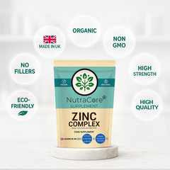 Zinc Complex Capsules-(zinc+ Selenium+ Biotin )-Skin & Hair-100% Natural & Vegan