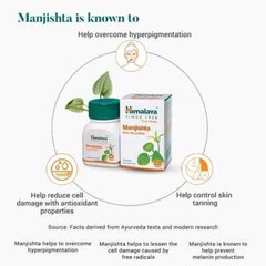 🌿 Himalaya Manjishtha 60 Tabs x5 | Skin Tanning Control | Exp 08/2026 | Herbal