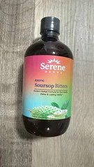Exotic Soursop Bitters, 100% Pure Natural Organic Detox Herbs 16 oz