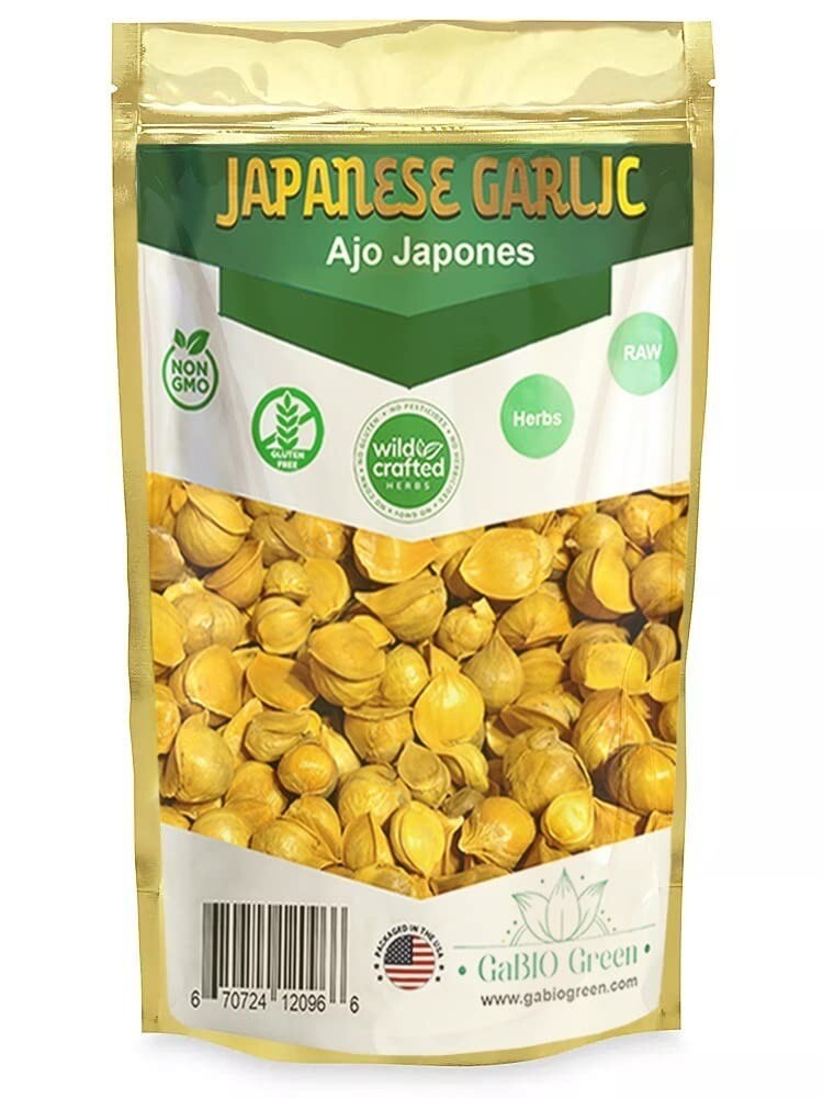 Ajo Japones 100% Natural, AJO CHINO, Vegan, Wild Crafted japanese garlic