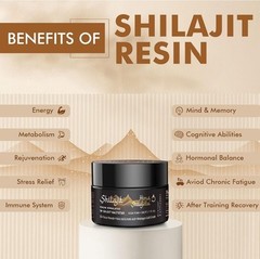 Pure 100% Himalayan Shilajit, Soft Resin, Organic, Extremely Potent, Fulvic Acid